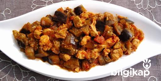 Patlıcanlı Tavuk Tarifi  Et Yemekleri Tarifler Tavuk Yemekleri